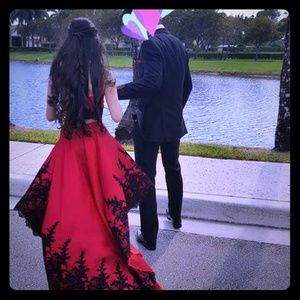 Sherry Hill 2pc Prom Dress